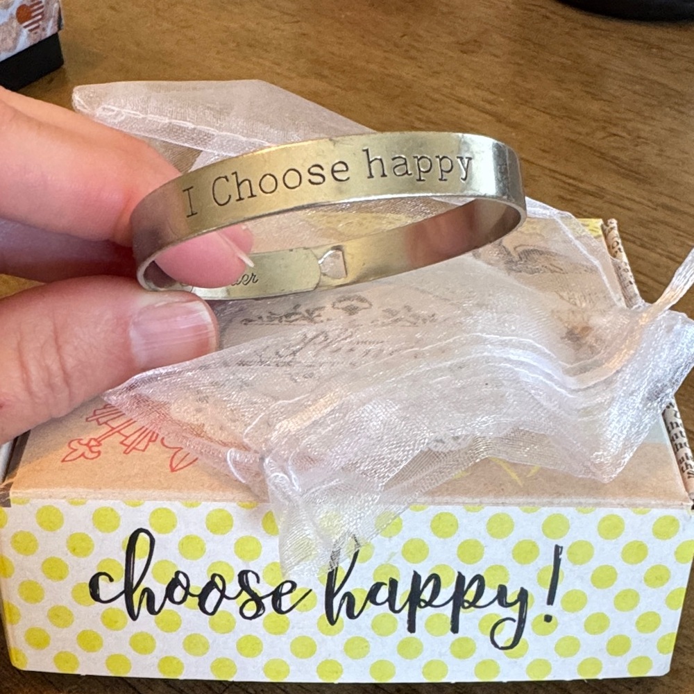Plunder Raelynn “I Choose Happy” Bangle